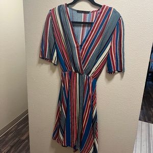 Small Fraiche Colorful Striped Dress